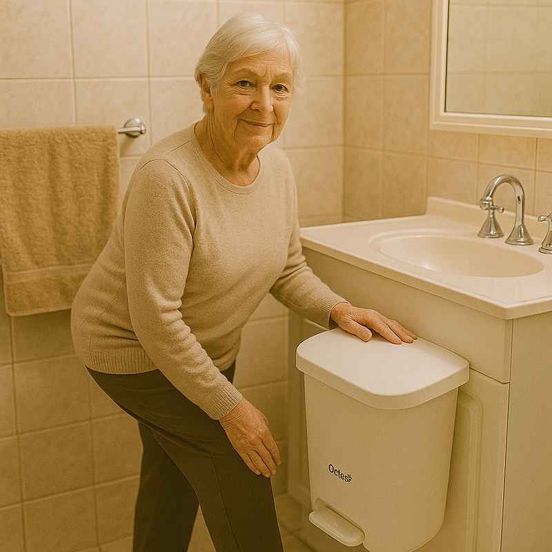 Pedal-Operated for Safer Disposal