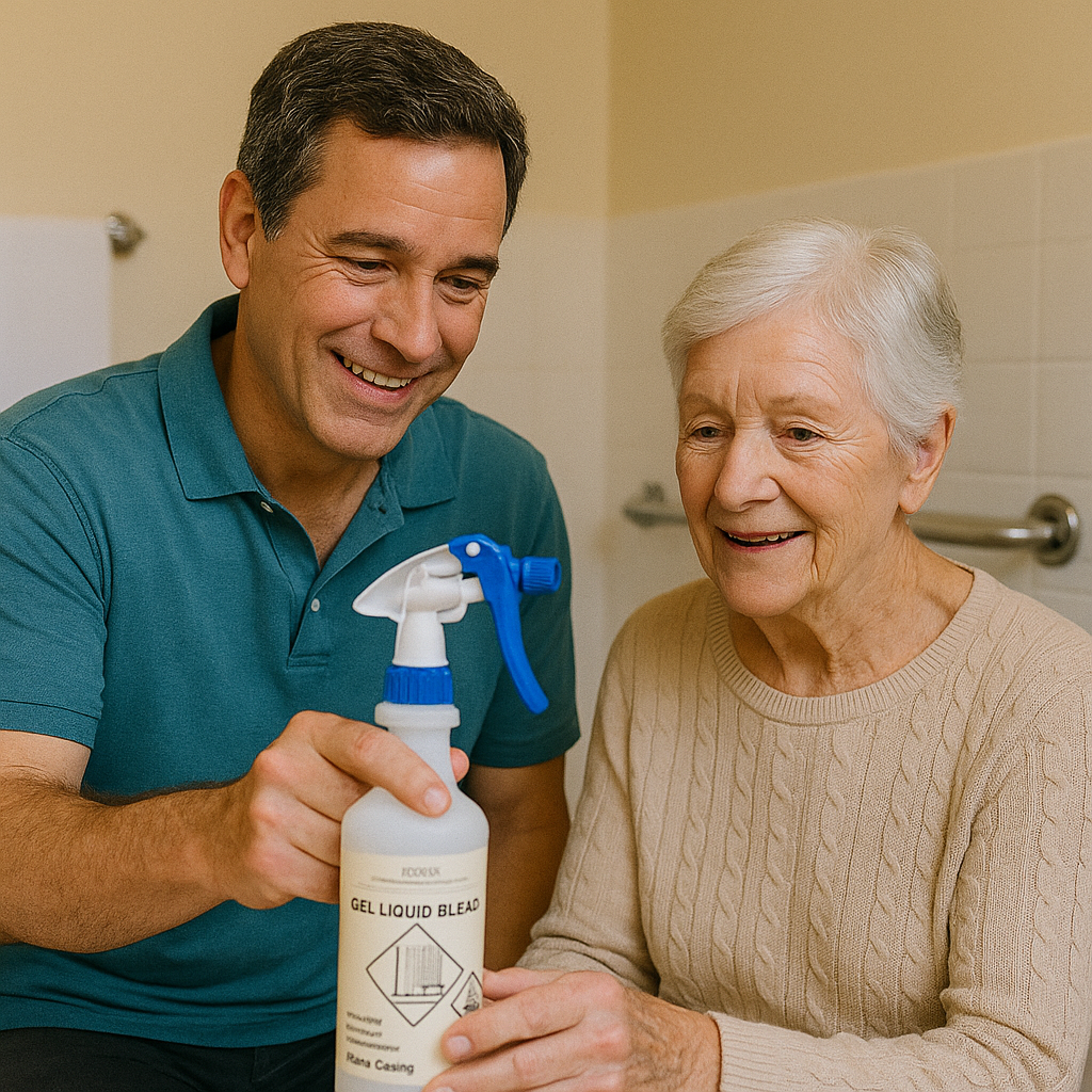 NAN Spray Trigger Bottle - Gel Liquid Bleach