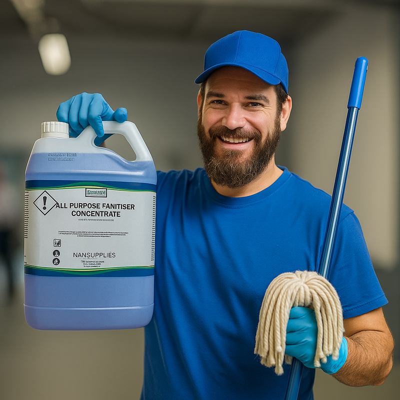 Safe for Food Zones, Tough on Germs