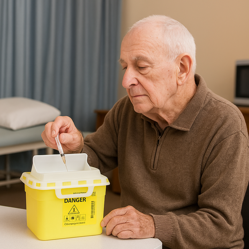 Smart Safety for Sharps Disposal