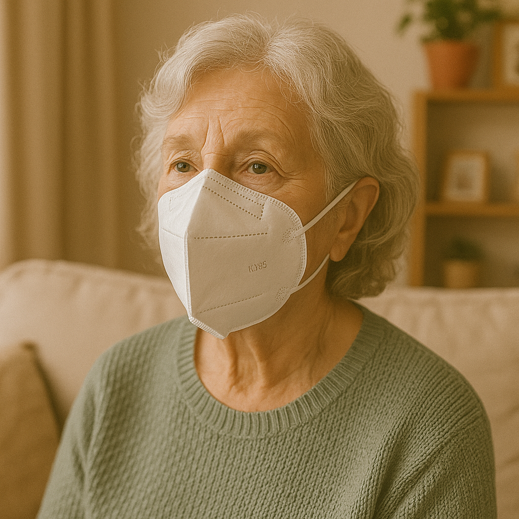 Softmed Face Mask N95 Flat Fold Head Strap B25