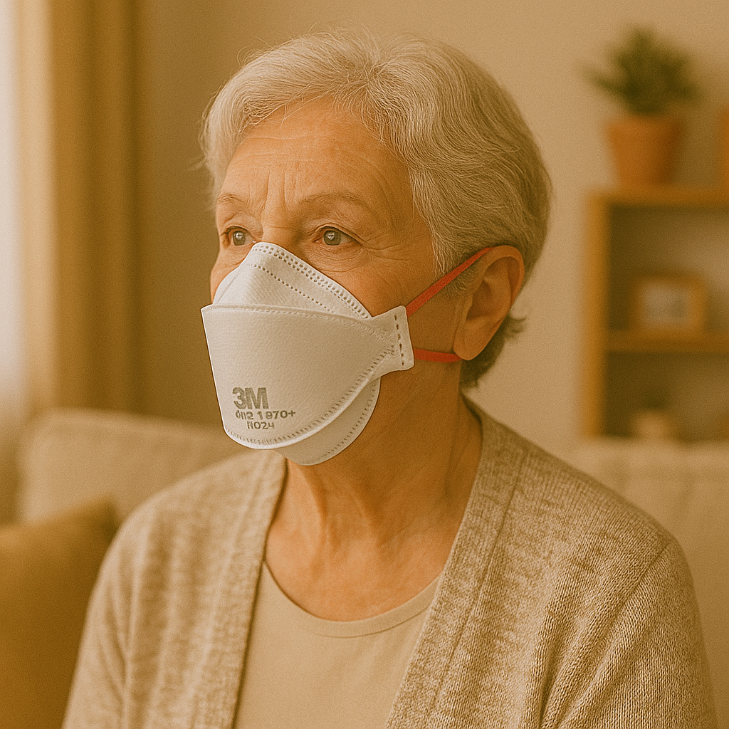 Respirator Mask Non Valved N95 3M 1870 B20