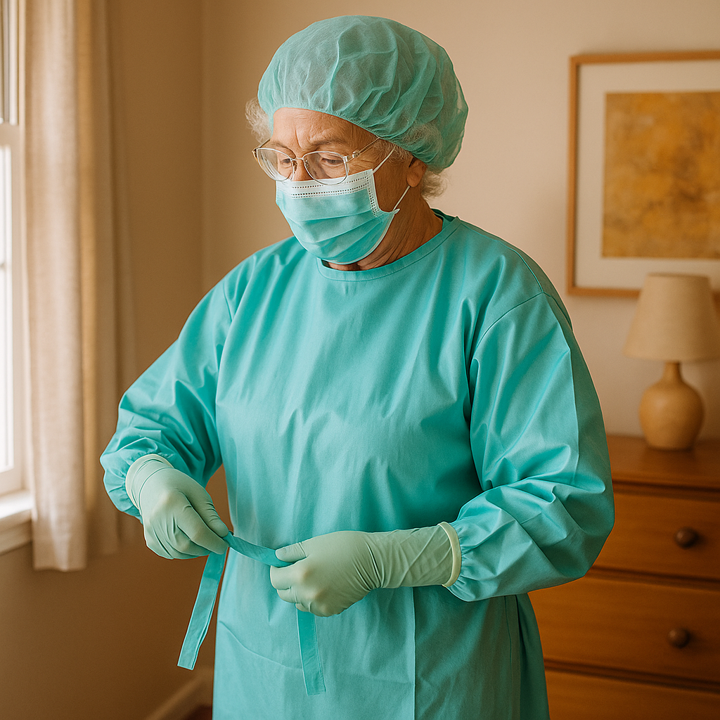 Surgeons Gowns Advanced UnReinforced Large Sterile (Pk2) B12