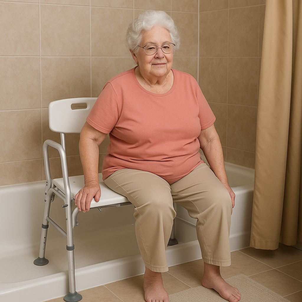 Bath Transfer Bench Aluminium