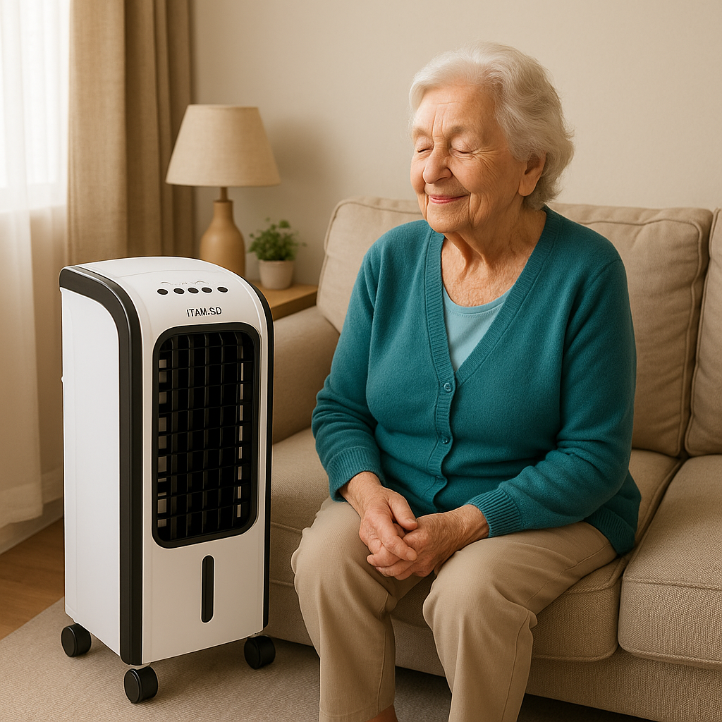 Devanti Evaporative Air Cooler Conditioner Portable 4L Cooling Fan Humidifier