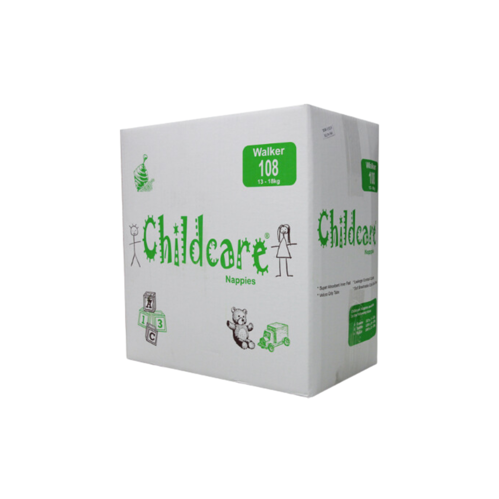 Childcare Nappies Walker 108's