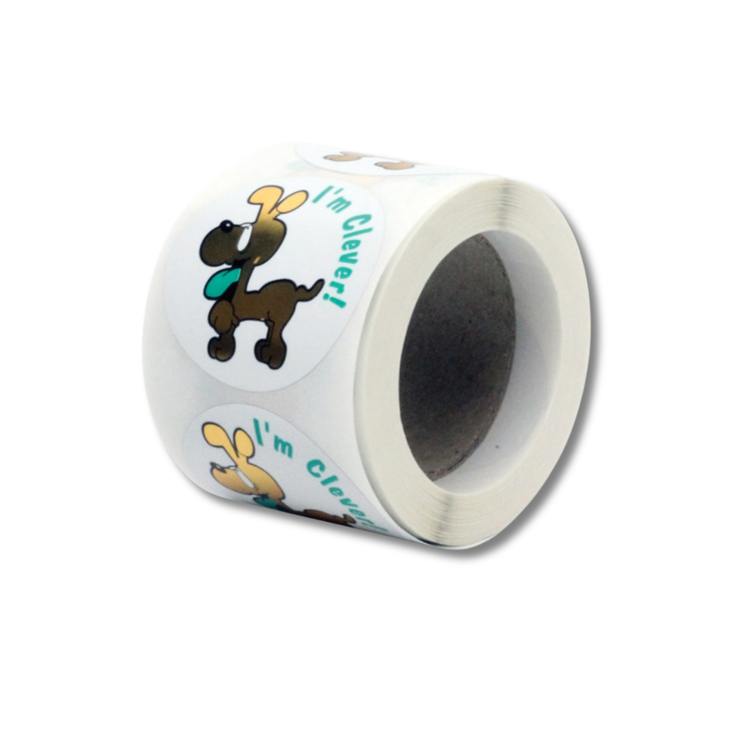 Childrens Label Puppy (I'M Clever)