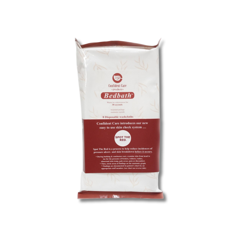 The Confident Care Bedbath (8 Cloth Pack)