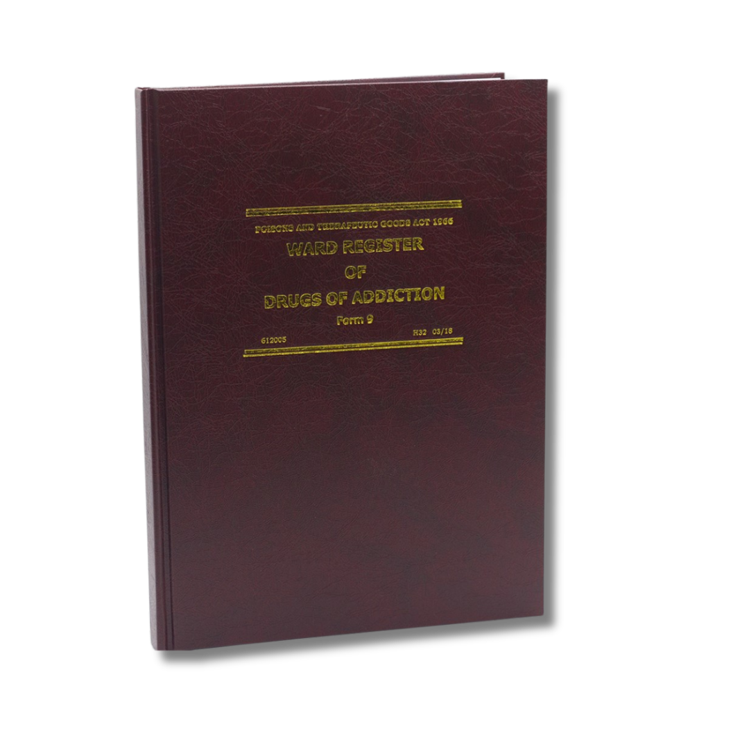 Controlled Drug Register Book NSW Only
