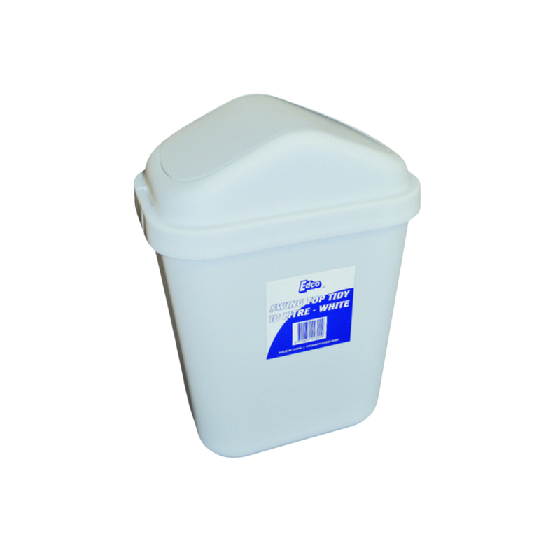 The Edco 10L Swing Top Bin