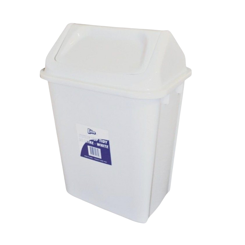 The Edco 20L Swing Top Bin