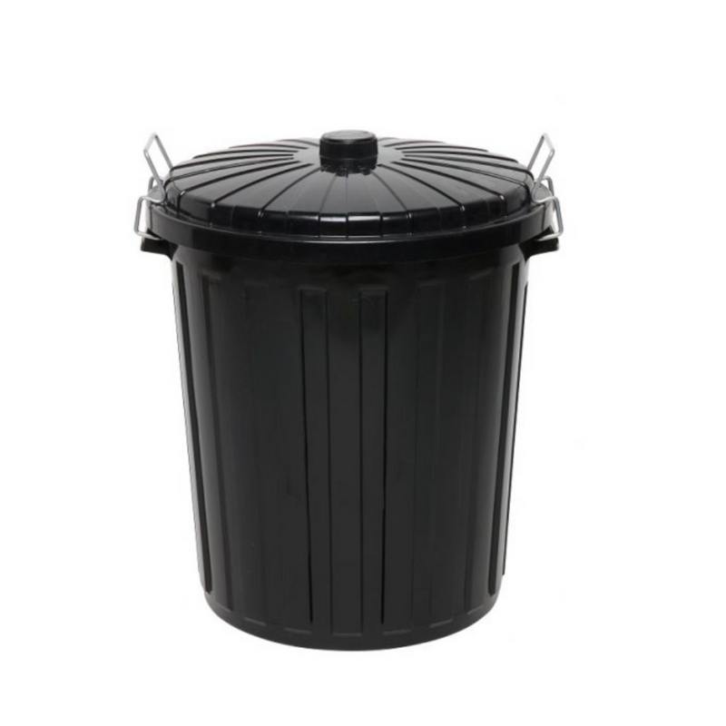 The Edco 73L Garbage Bin with Lid