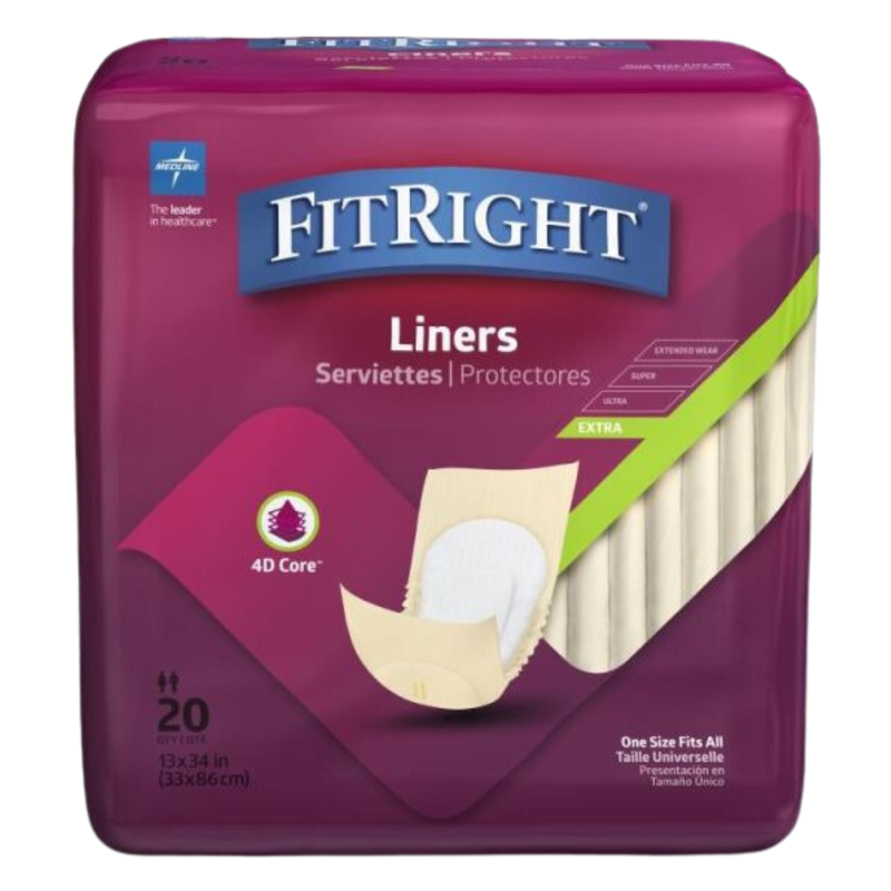 The FitRight Plus Liners (Box of 80)