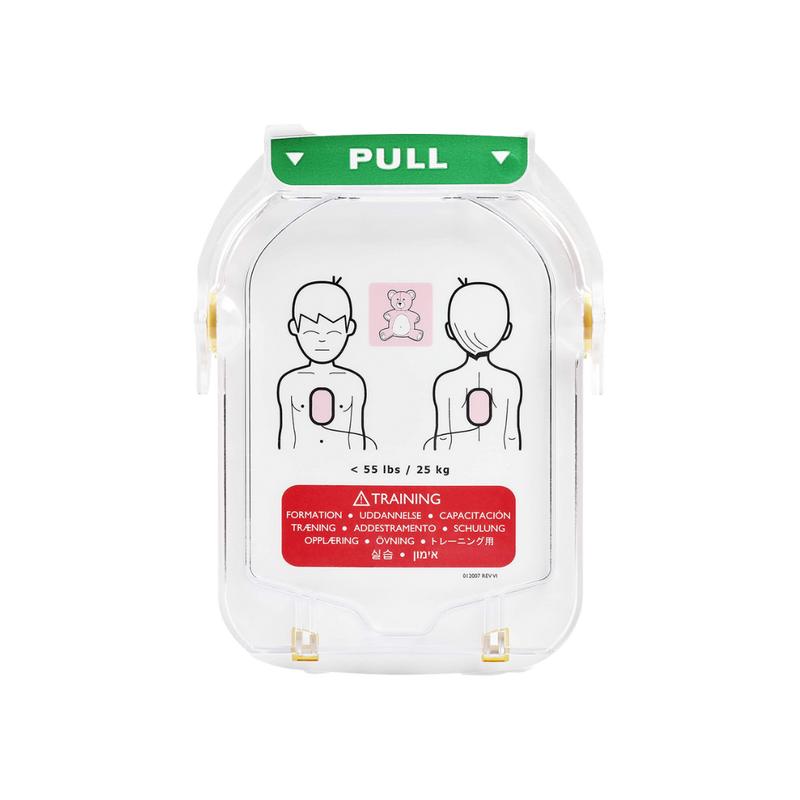 The HEARTSTART HS1 Child Smart Pads