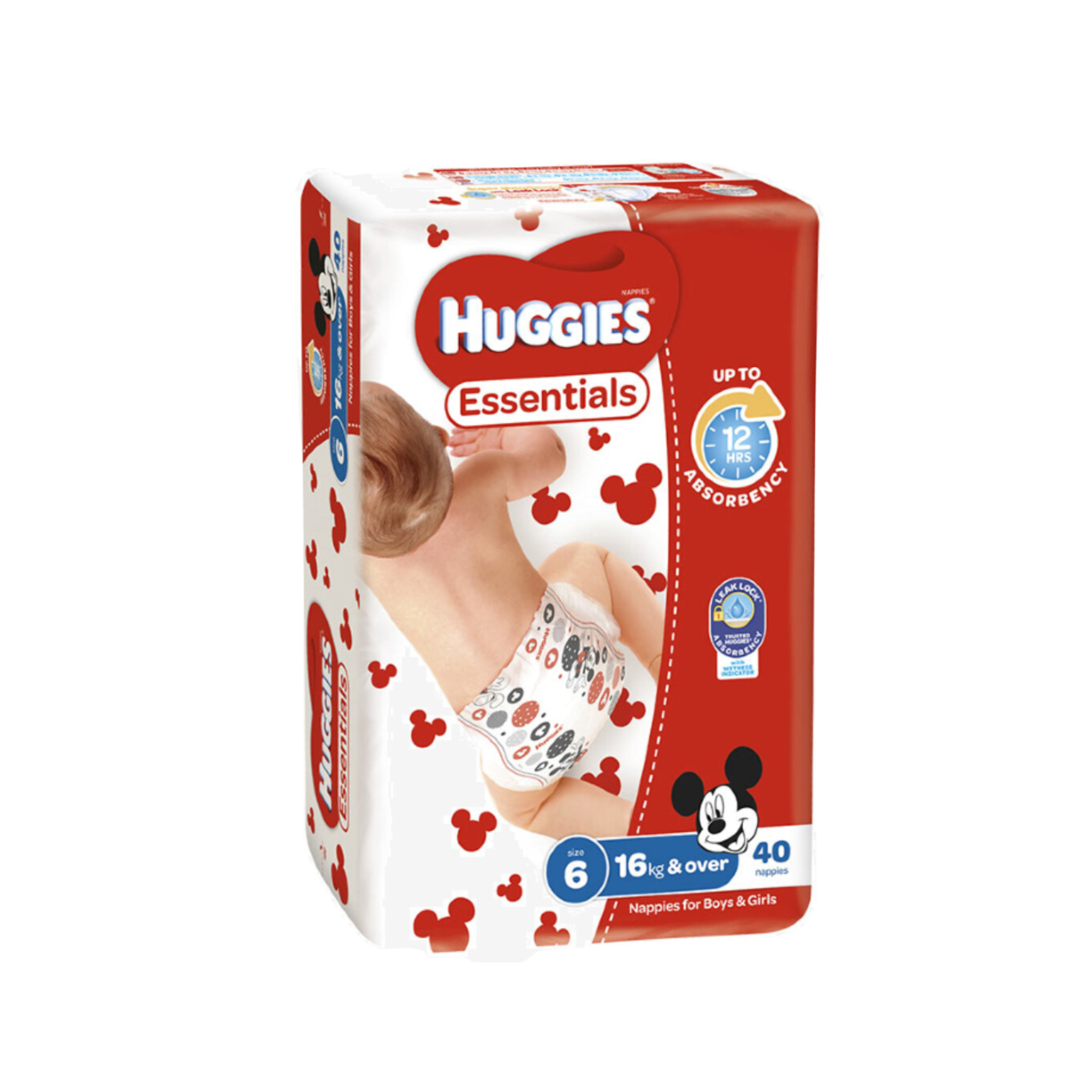Huggies Essentials Junior - Box of 4x40's