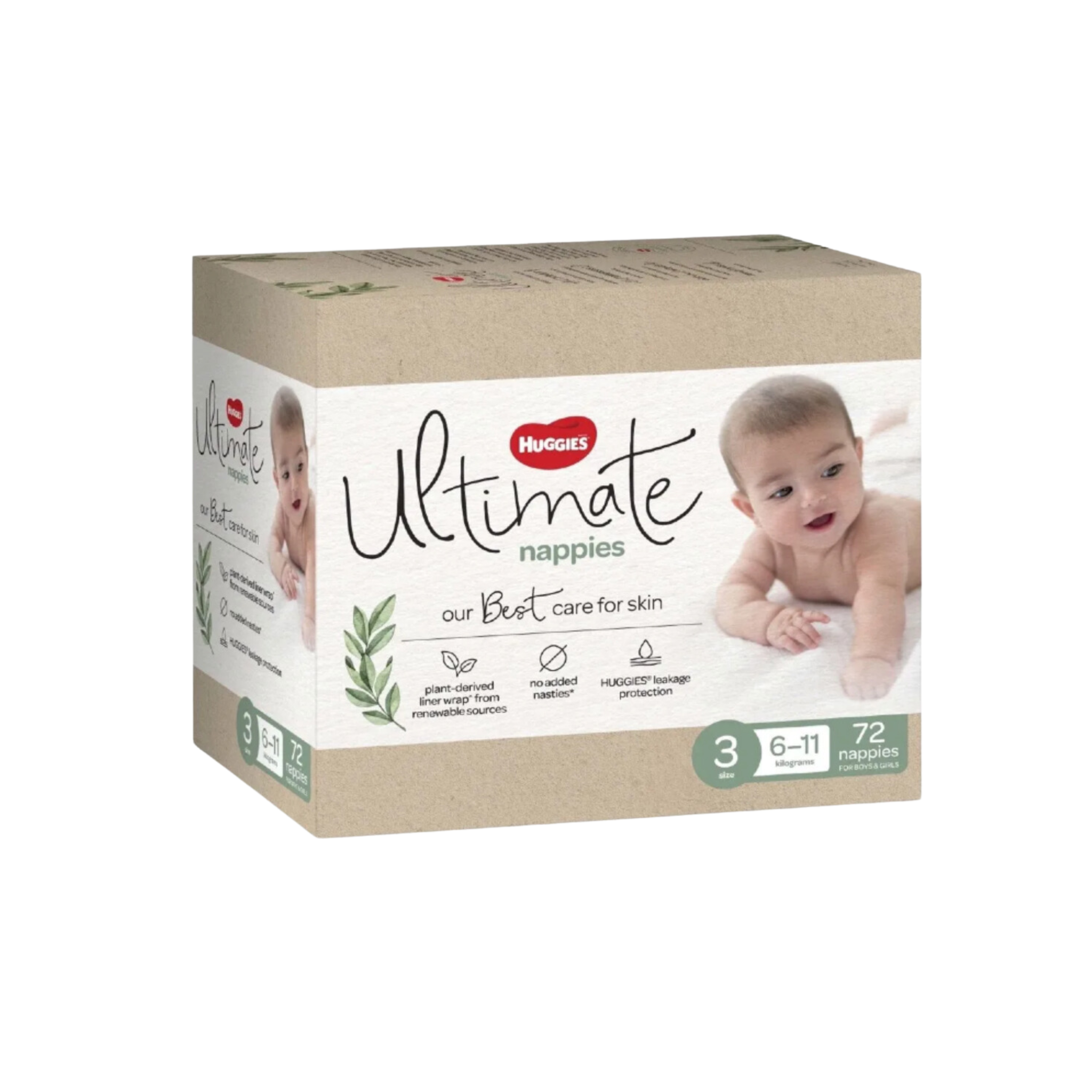Huggies Ultimate Crawler  Box 72's