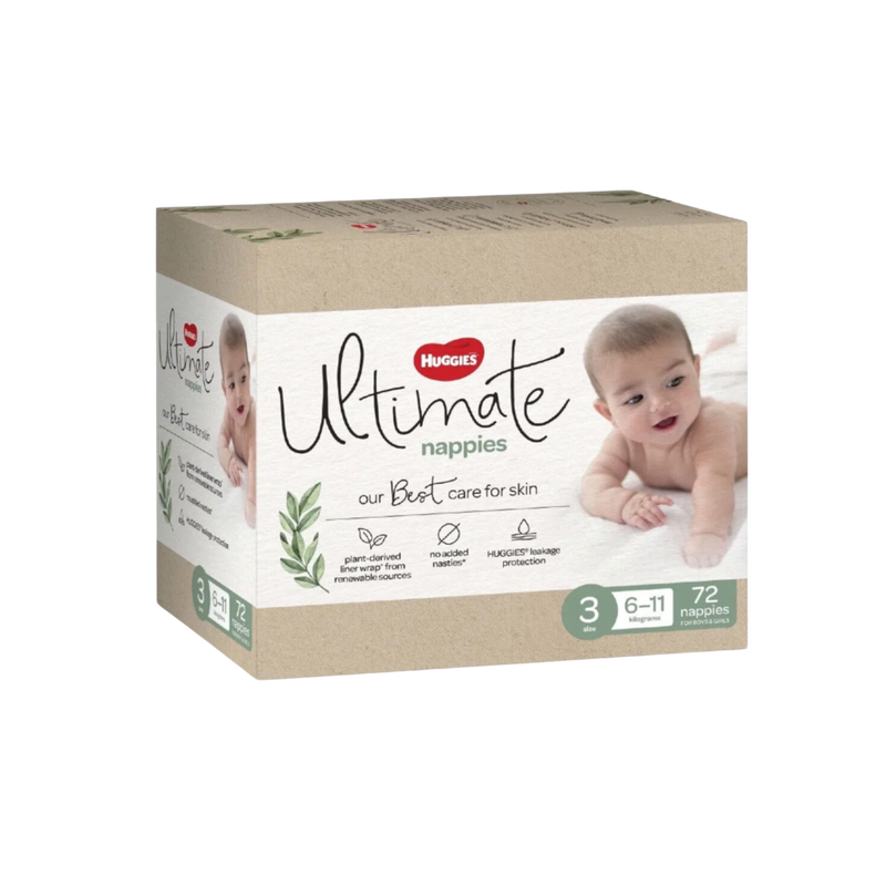 The Huggies Ultimate Crawler Box 72's