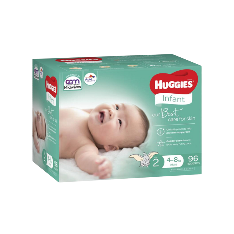 The Huggies Ultimate Infant Box 96's