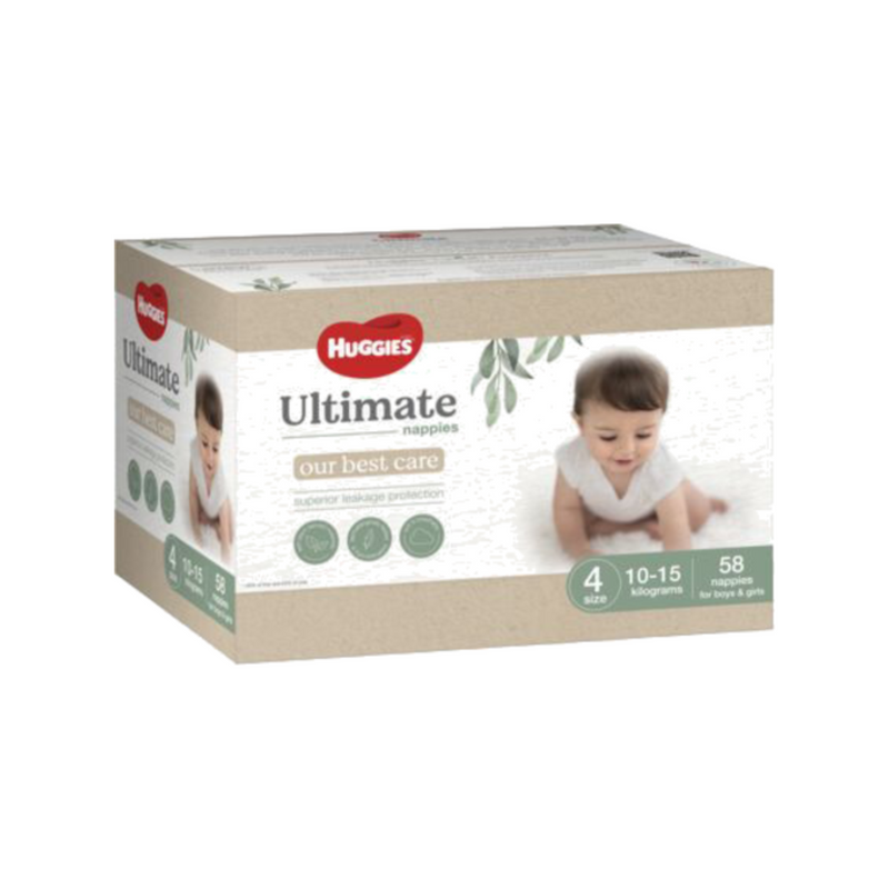 The Huggies Ultimate Toddler Box 58's