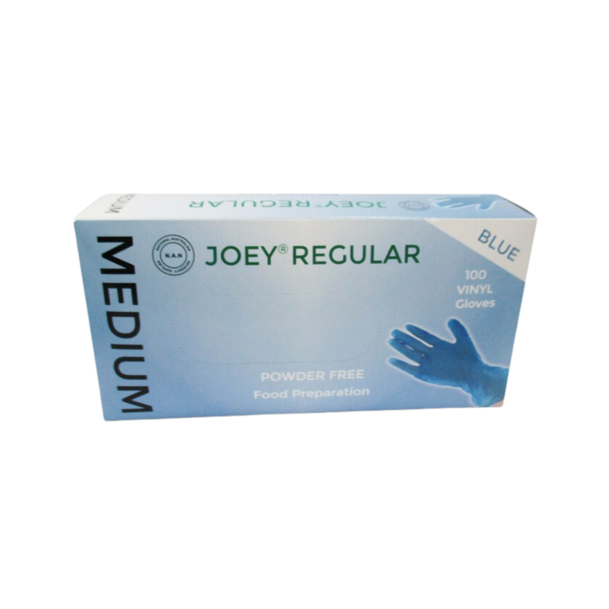 Joey Regular Vinyl P/F 10x100's Clear - Extra Large