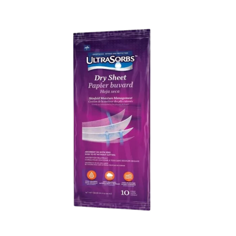 The Skinfold Dry Sheets (Box of 250)