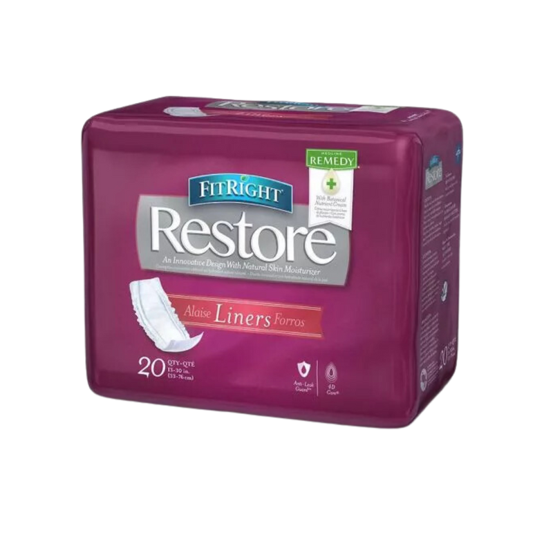 The FitRight Super Liners with Remedy (Box of 80)