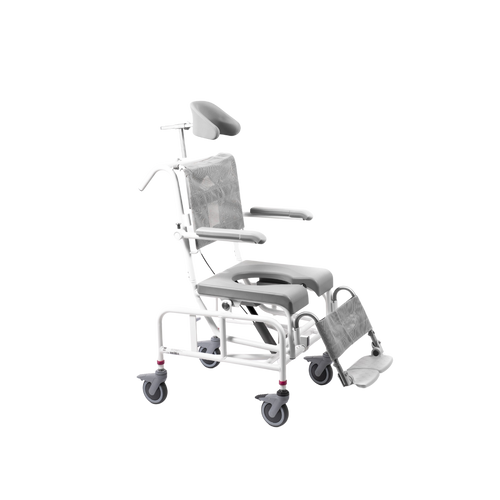 Mobile Tilt in Space Shower Commode