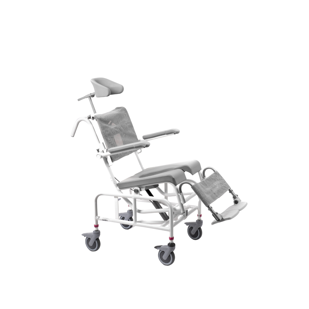 Mobile Tilt in Space Shower Commode - Bathroom Aids - NDIS