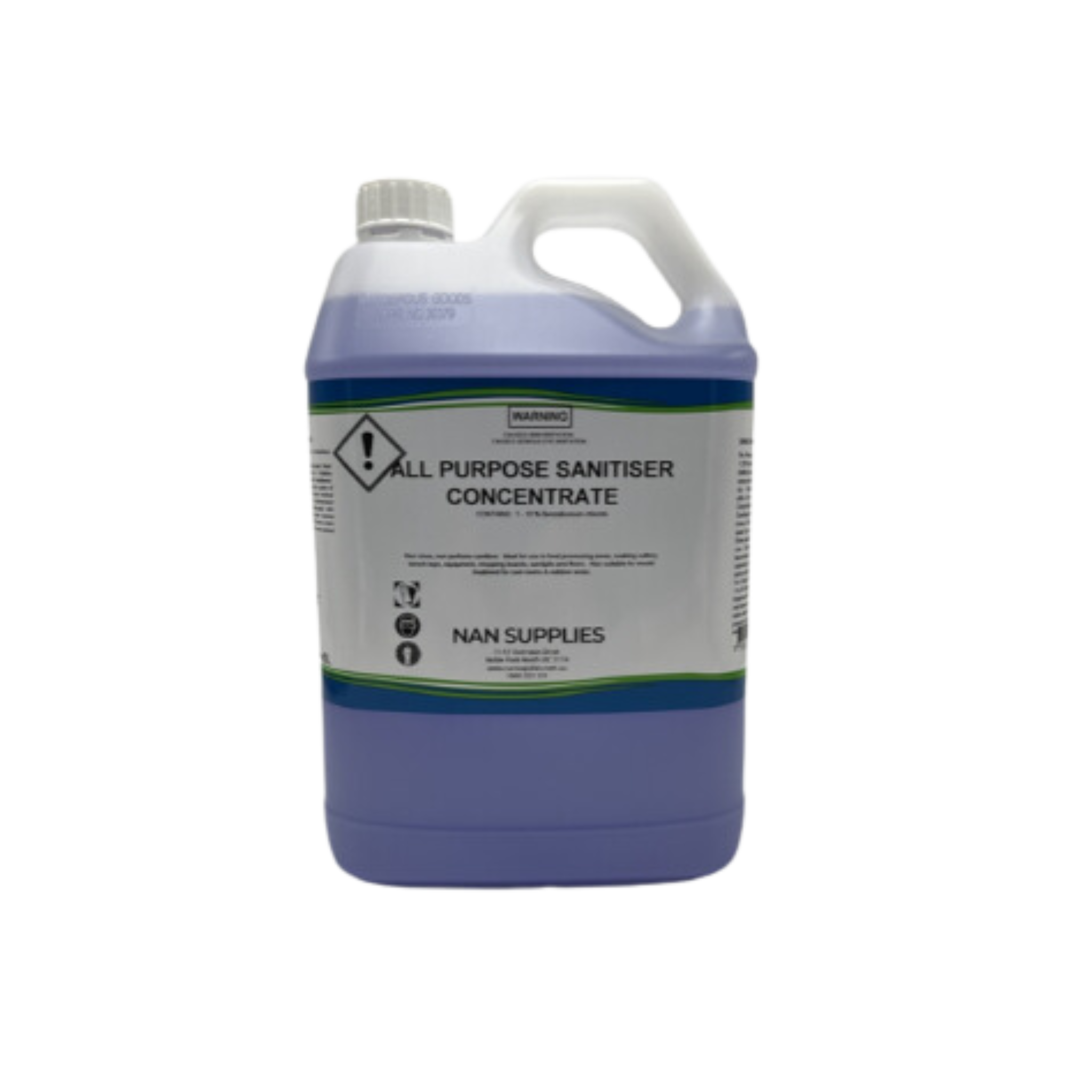 NAN All Purpose Food Grade Sanitiser Concentrate 5L