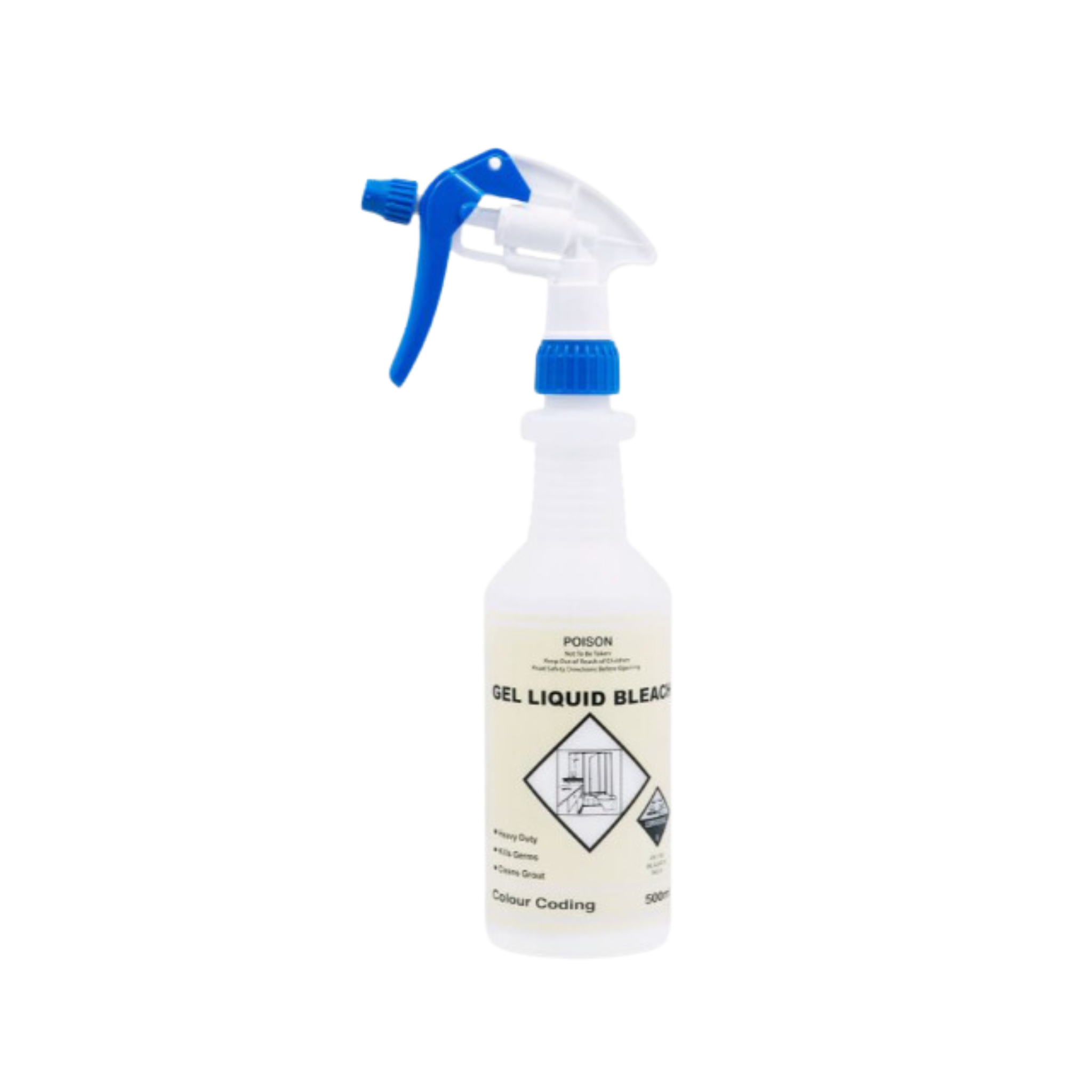 NAN Spray Trigger Bottle - Gel Liquid Bleach