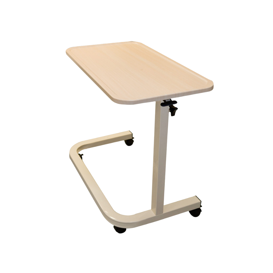 Over Bed/Chair Table Beechwood - Beds and Bedroom Equipment - NDIS