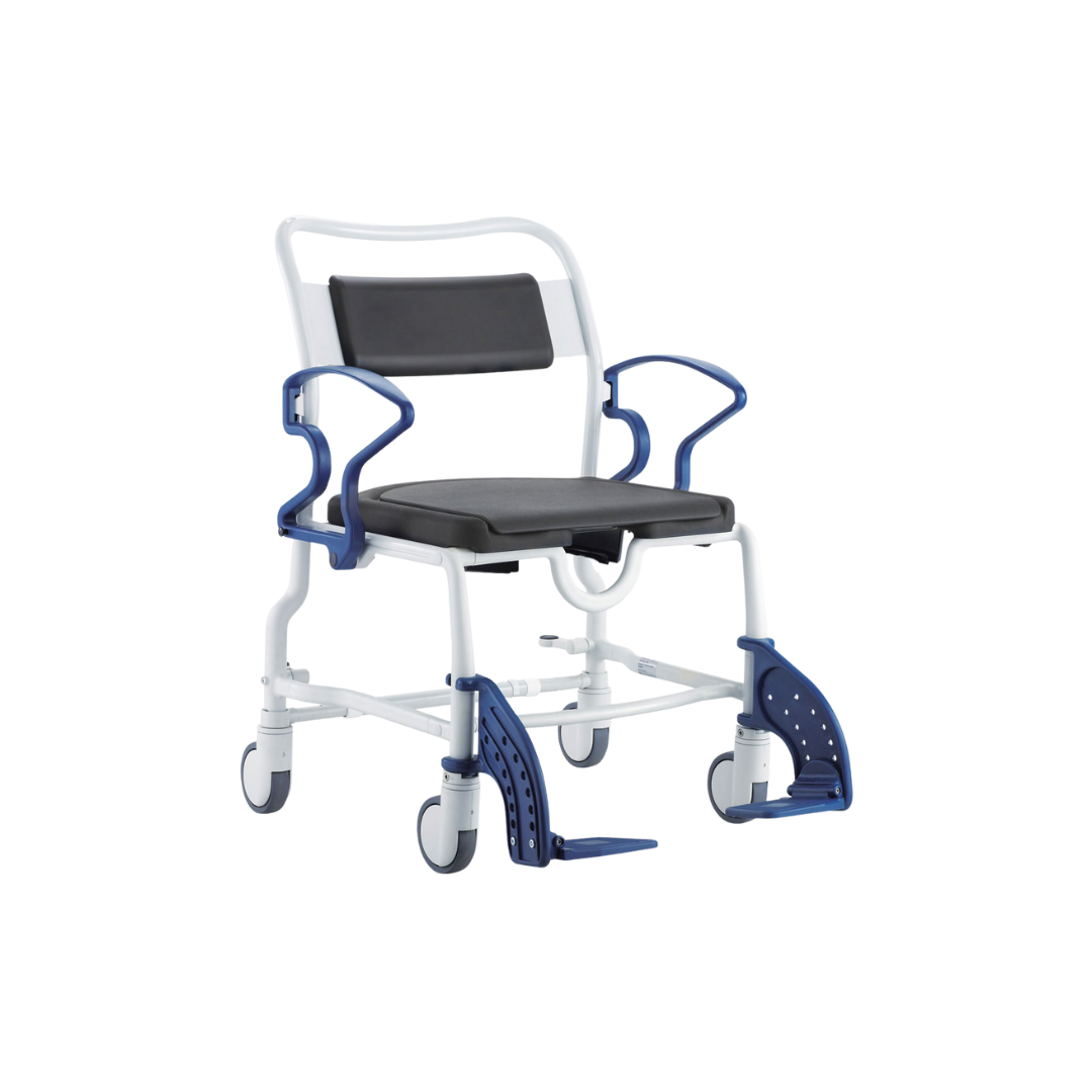 Rebotec Dallas – Wide Bariatric Shower Commode Chair
