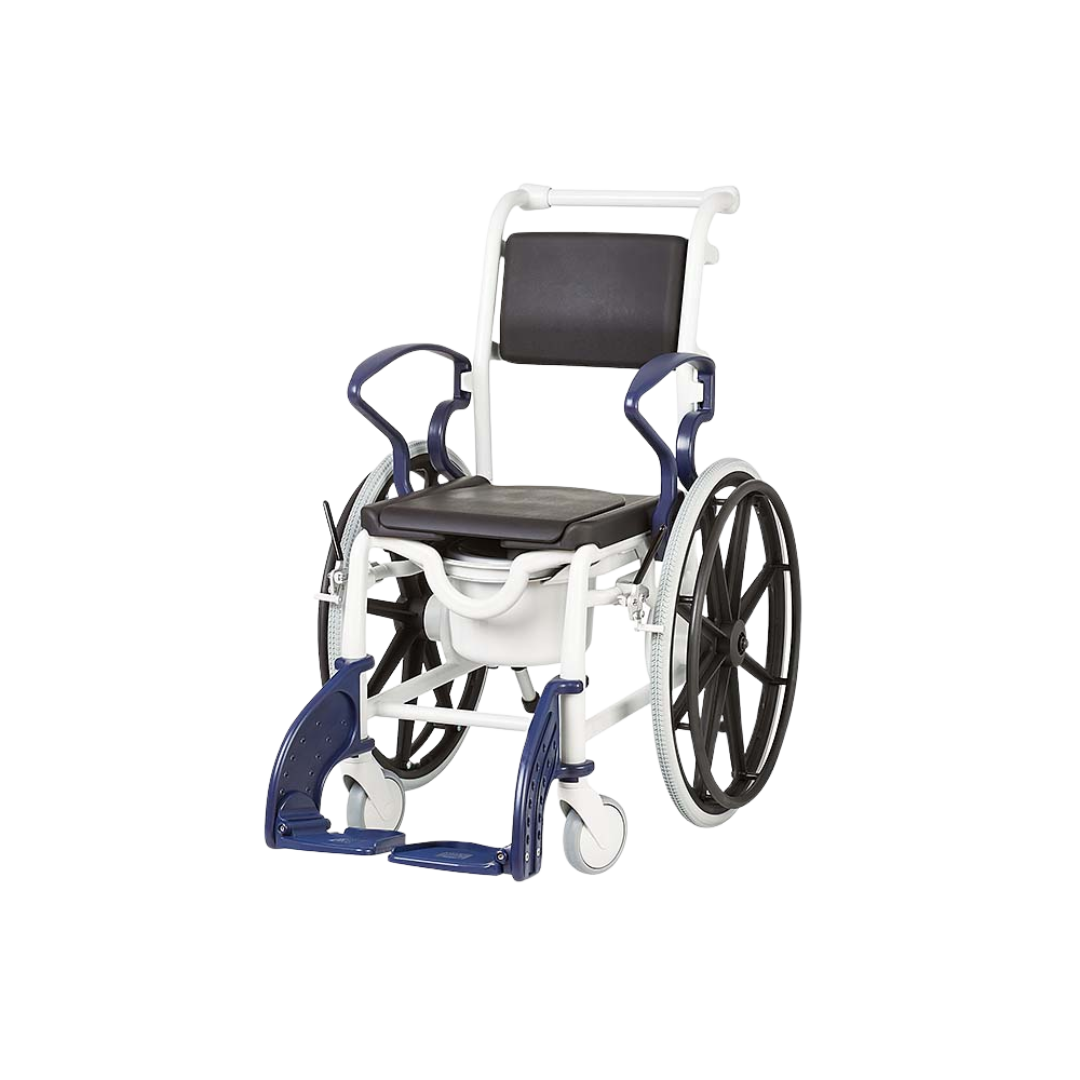 Rebotec Venedig – Self Propelled Shower Commode For Small Adults