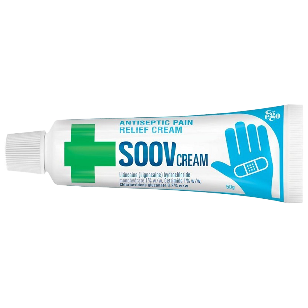 SOOV Antiseptic Cream Tube 50g (Box of 12)