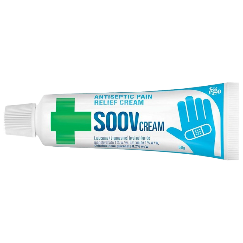 The SOOV Antiseptic Cream Tube 50g (Box of 12)