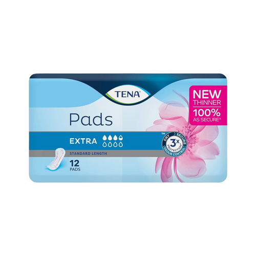 Tena Pad Extra Standard Length 12x24's