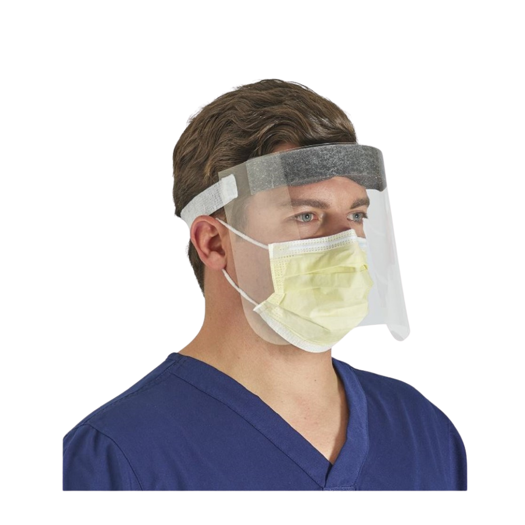 3/4 Length Visor & Face shield Guardall 41205