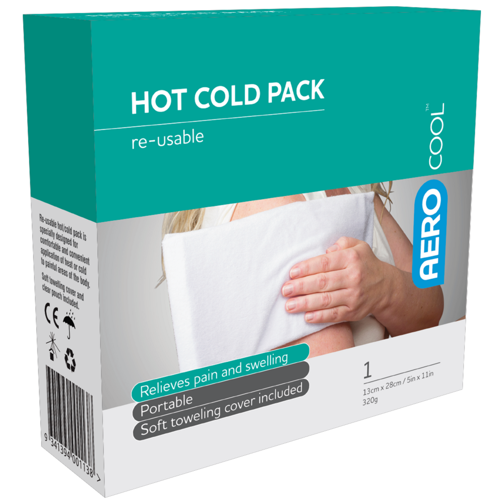 AEROCOOL Reusable Gel Hot & Cold Pack 320g (Box of 32)