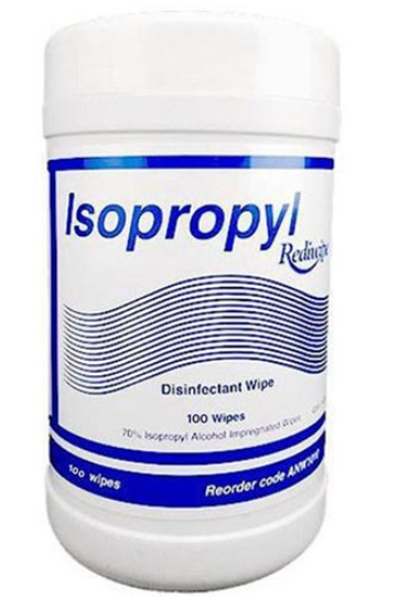 The Rediwipe Isopryl Wipe Canister 100