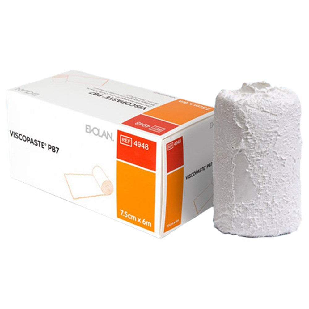 Viscopaste Impregnated Bandages 7.5cm x 6m