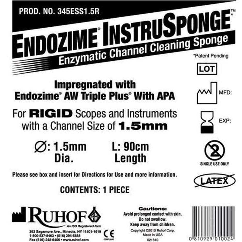 Instrusponge for Rigids 1.5mm x 90cm Black