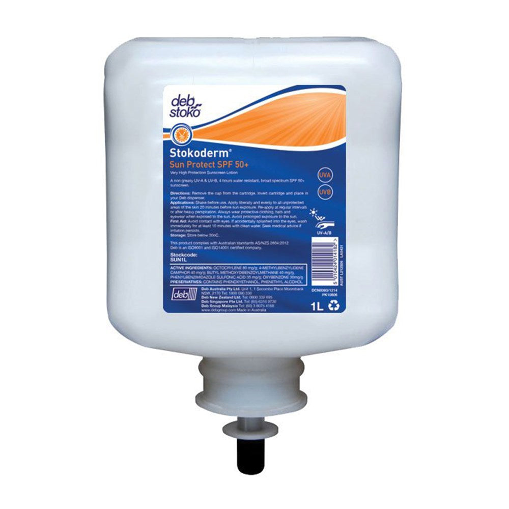 Stokoderm Sun Protect Sunscreen SPF50 1ltr Cartridge