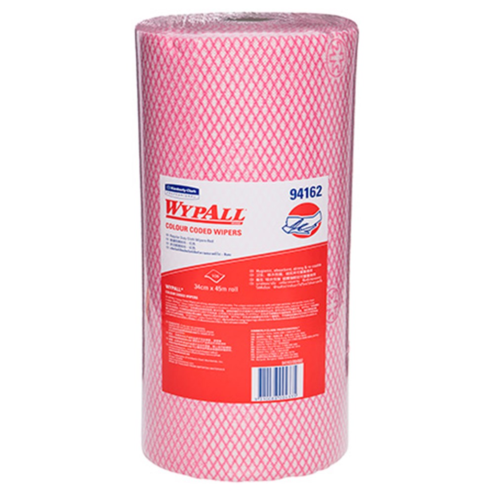 Wypall Workforce Wipers 34cm x 45m Red 94162