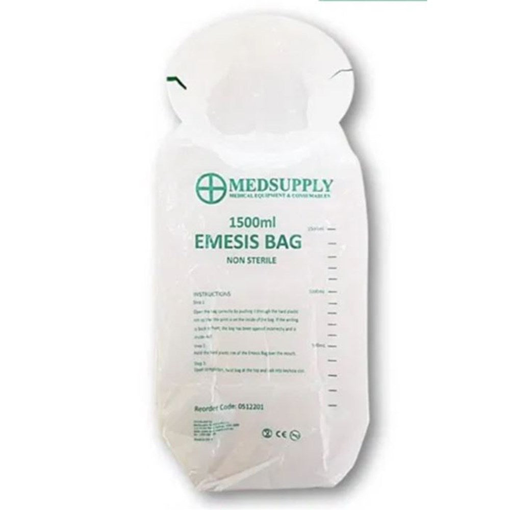 Emesis Vomit Bags 1500ml 0.04mm Thick C600