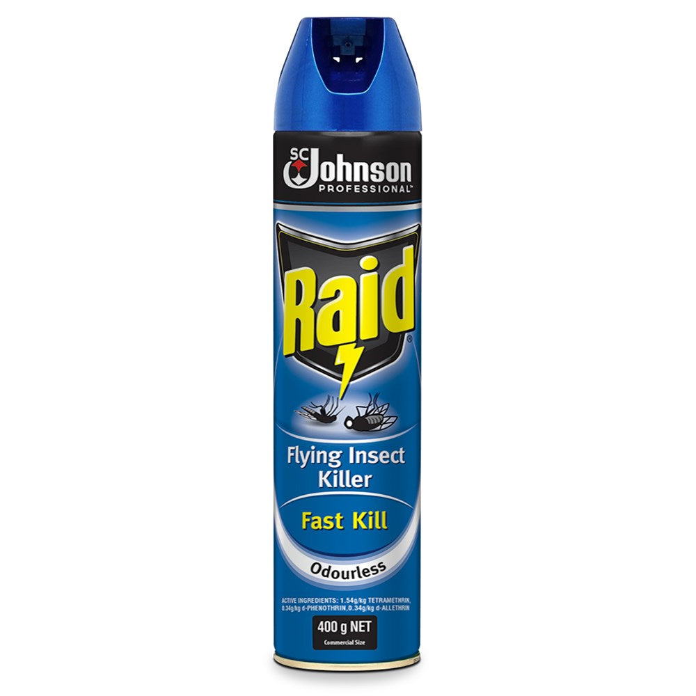 Raid Flying Insect Killer Odourless 400g Can