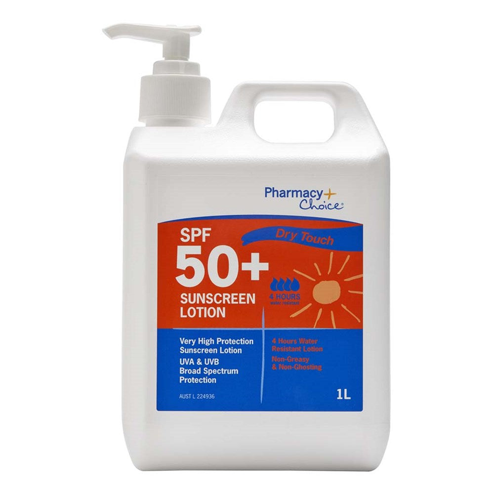 PC Sunscreen D/Touch 50 Bottle Pump1ltr NF
