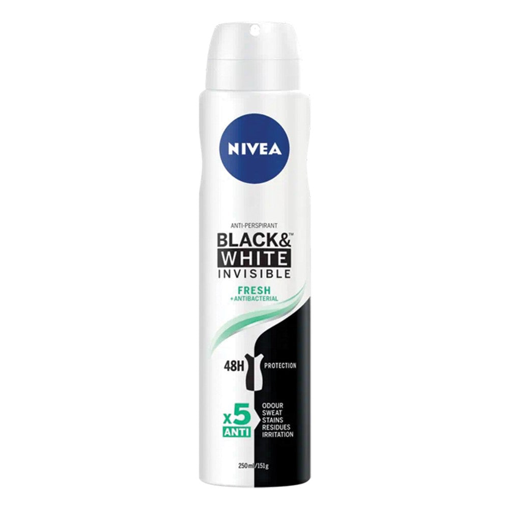 Nivea Deodorant Spray Invis B&W Fresh 250ml