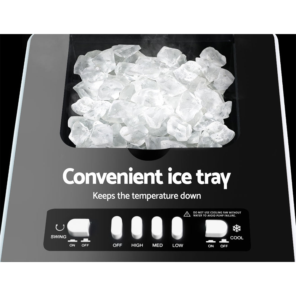 Devanti Evaporative Air Cooler Conditioner Portable 6L Cooling Fan Humidifier - Appliances - NDIS