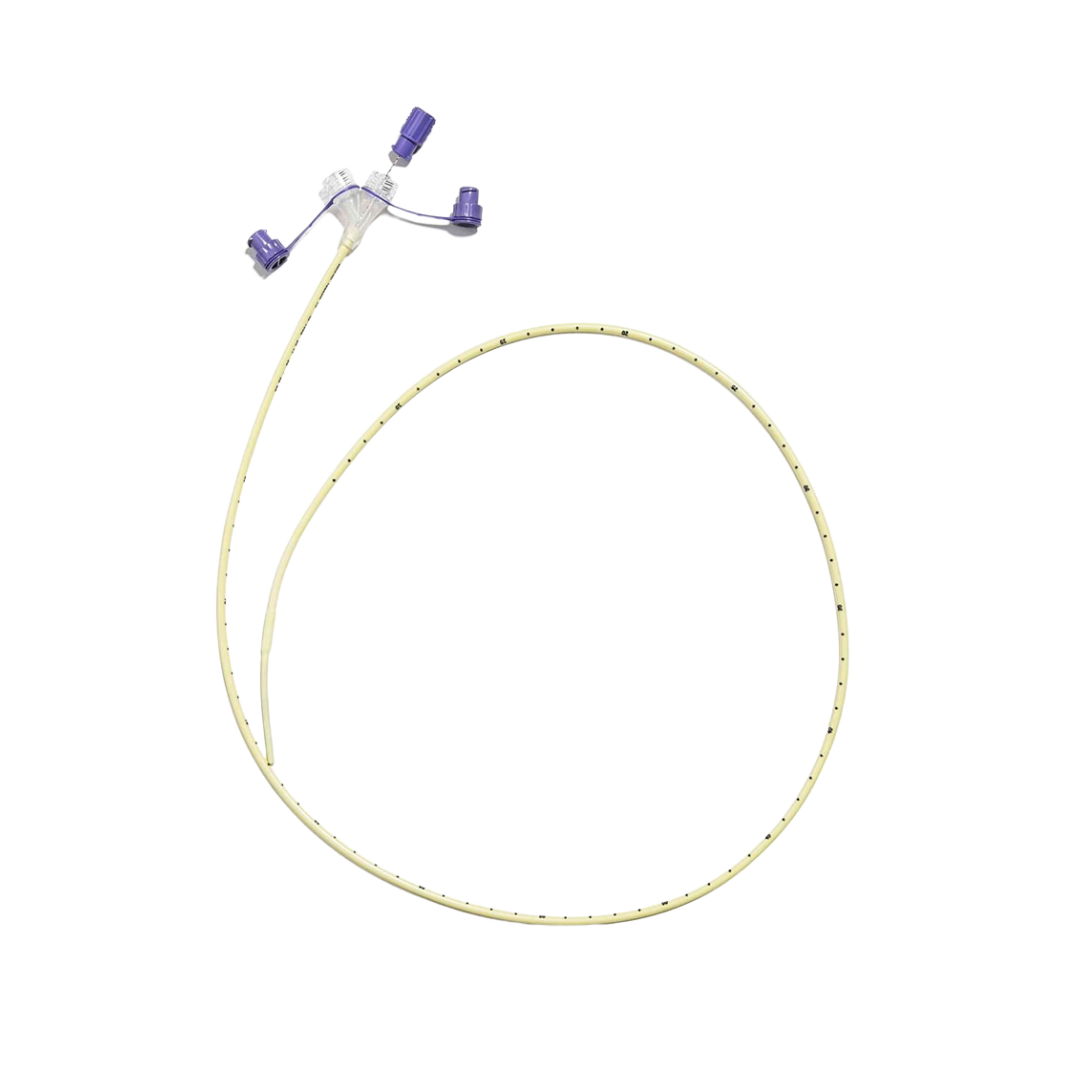 Avanos Corflo Nasogastric/Nasointestinal Feeding Tube With Stylet Controller Pill Shaped Bolus With Enfit Connectors - All Sizes