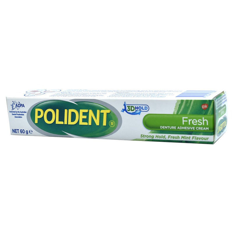 Secure Denture Hold with a Refreshing Mint Finish